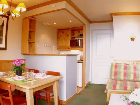 Valmorel: Appartement 1 Chambre, Animaux Acceptés, Casier à Skis, Balcon - Photo 1