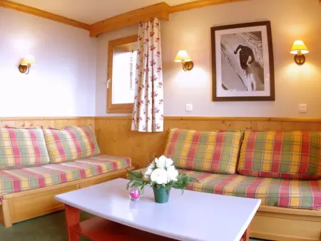 Valmorel: Appartement 1 Chambre, Animaux Acceptés, Casier à Skis, Balcon - Photo 4