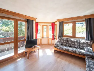 Appartement à Valmorel, Appartement 3 pièces avec balcon, animaux admis, parking. 7 couchages, Hameau de la Forêt - L940627