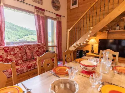 Appartement à Valmorel, Sublime 3 pièces avec mezzanine à Valmorel, 8 pers, animaux admis, parking en option - L886423