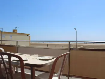 Wohnung in Port la Nouvelle,Appartement 2 pièces en front de mer, 4 couchages, parking privé, Port-la-Nouvelle FR-1-229C-20 N°886457