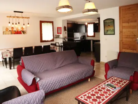 Chalet de Charme aux Orres - 10 Pers, Piscine, Sauna, Hammam, Cheminée, Skis aux Pieds - Photo 2