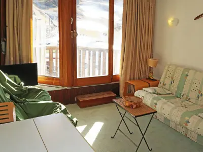 Studio avec balcon, 4 pers, skis aux pieds, animaux admis - Photo 2