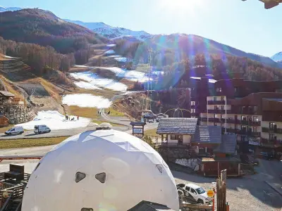Studio avec balcon, 4 pers, skis aux pieds, animaux admis - Photo 7