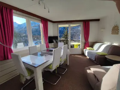 Appartement à Les Orres, Appartement 2 pièces cosy pour 6 pers, accès direct pistes, balcon sud, au cœur des Orres - L886544
