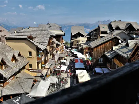 Studio cosy pour 4 à Risoul 1850, au pied des pistes, balcon ouest, 2 étoiles - Photo 15