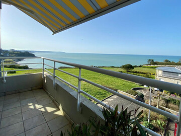 Location Appartement à Granville,Appartement splendide vue mer, 300m plage, balcon, résidence privée - N°886681