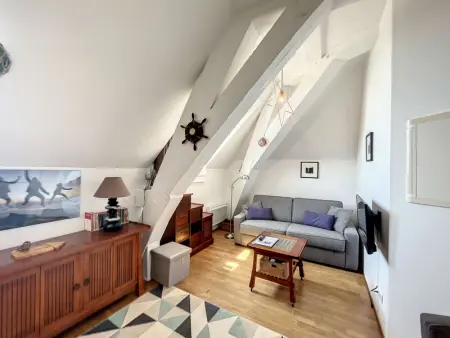 Appartement cosy, 200m plage, parking privé, WiFi - Photo 7