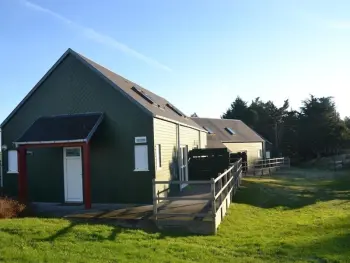 Gite à Bréhal Saint Martin de Bréhal,Maison familiale face aux îles Chausey, à Bréhal, avec terrasse, BBQ, et équipements bébé FR-1-362-364 N°832469