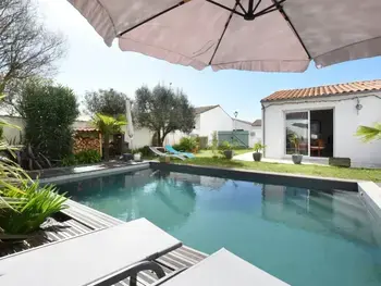 Villa en Sainte Marie de Ré,Maison plain-pied avec piscine, jardin balinais, proche plage et thalasso – Sainte-Marie-de-Ré FR-1-258-89 N°832705