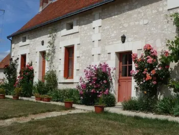 Cottage in Saint Senoch,Gîte de charme en Touraine du Sud avec cheminée, jardin clos et équipement bébé, proche Loches FR-1-381-40 N°832709