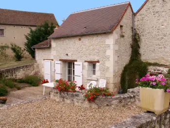 Gite à Saint Épain,Gîte rural 3 niveaux avec jardin privé, à proximité des châteaux de la Loire FR-1-381-169 N°832738