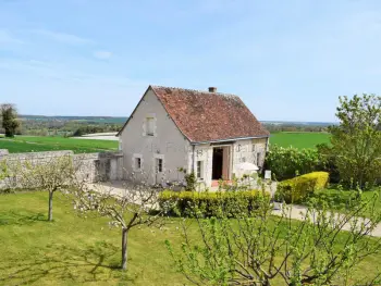 Casa rural en Parçay sur Vienne,Maison ancienne en campagne avec jardin clos - Animaux acceptés - Proche vignobles Chinon FR-1-381-440 N°832772