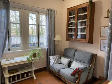 Évasion Romantique: Charmant Gîte 2 Pers., Parc Boisé, Activités & Confort Tout Inclus - Photo 6