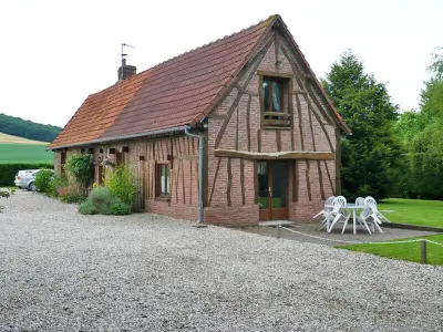 Gite à Saint Martin le Gaillard, Gîte paisible au cœur de la nature avec jardin privatif, proche rivière et forêt, idéal pour pêcheurs FR-1-441-39 N°832908