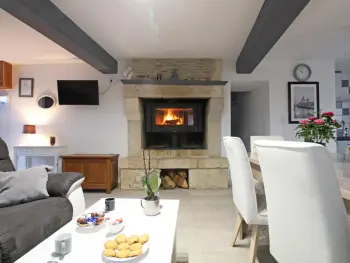 Gite à Montaigu la Brisette,Maison de campagne cosy avec terrasse, jardin privé et équipements modernes, proche de Valognes et St Vaast FR-1-362-508 N°832947