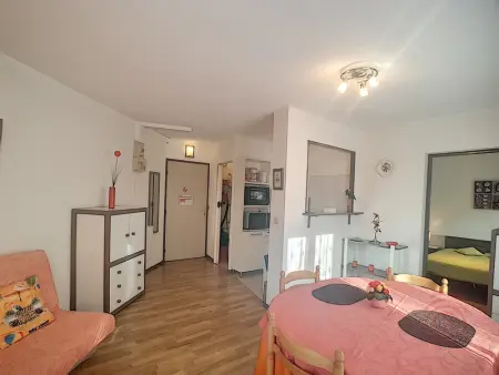 Appartement F2 lumineux avec balcon, proche centre et Thermes, animaux acceptés, wifi gratuit - Photo 4