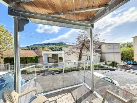 Studio avec terrasse, proche thermes et centre, animaux acceptés, wifi inclus, Lamalou-les-Bains - Photo 13