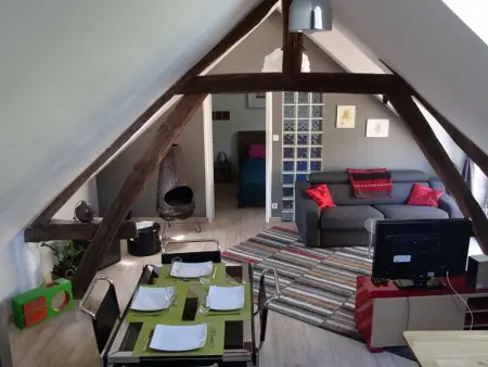Appartement à Amfreville la Mi Voie, Appartement moderne avec terrasse et animaux acceptés proche Rouen - L886848