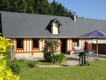 Gite à Paluel,Maison normande avec jardin clos près de la mer, équipée pour famille avec enfants et vélos FR-1-441-304 N°833033