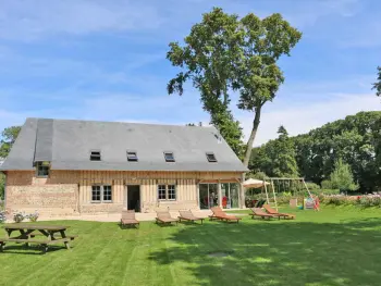 Gite à Ingouville,Charmante maison de village avec jardin clos, terrasse, vélos, animaux acceptés, près des plages FR-1-441-401 N°833104