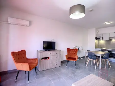 Appartement F2 climatisé avec parking, Wi-Fi, animaux acceptés, proche centre et Thermes - Photo 4