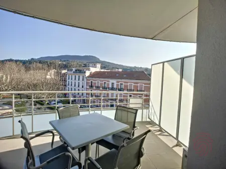 Appartement F2 climatisé avec parking, Wi-Fi, animaux acceptés, proche centre et Thermes - Photo 13