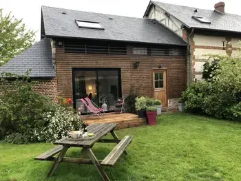 Casa rural en Quincampoix,Charmant Gîte à Quincampoix, Proche Rouen, Jardin Privé, Vélo Gratuit, Tout Confort, Equipement Bébé FR-1-441-485 N°833146