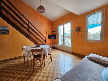 Charmant studio maison à 150m plage, proche forêt et commerce, parking privé, animaux ok - Photo 14