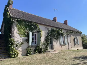 Gite à Chappes (Allier),Grande Ferme avec Piscine Privative et Jardin, Proche Étang, Chappes FR-1-489-90 N°833278