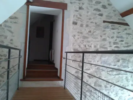 Gîte rustique et contemporain avec piscine privée, wifi, animaux admis - Photo 13