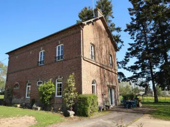 Gîte in Saint Pierre la Rivière,Maison de charme avec grand jardin, proche Haras du Pin, animaux acceptés, idéale pour familles FR-1-497-5 N°833478