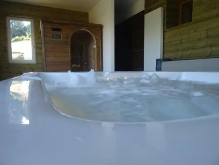 Gîte chaleureux avec spa et sauna - Animaux admis - Photo 11