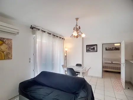 Appartement F2 avec terrasse, clim, parking privé, proche centre-ville et thermes, animaux acceptés - Photo 1