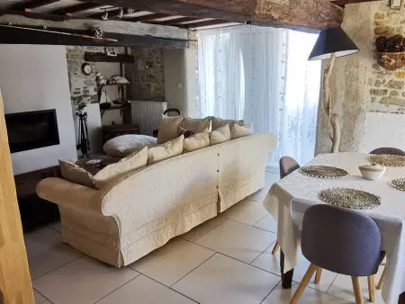 Maison en pierres avec jardin, 7 km des plages, 6 pers, 3 chambres - Le Bernard - Photo 12