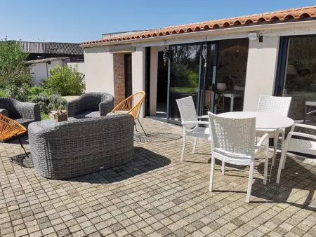 Maison en pierres avec jardin, 7 km des plages, 6 pers, 3 chambres - Le Bernard - Photo 23