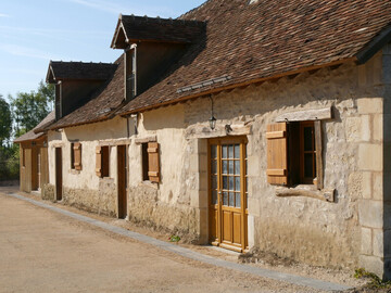 Location Huisje in La Puye,Gîte spacieux entre Chauvigny et La Roche Posay, adapté PMR, animaux admis, terrasse et jardin commun FR-1-541-37 N°833917