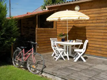 Apartamento en Bouy Luxembourg,Studio chalet avec jardin clos, proche lacs Forêt d'Orient et Troyes, animaux acceptés FR-1-543-21 N°887172