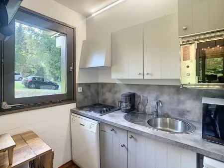 Appartement cosy 3 pièces avec cheminée et parking couvert au pied des pistes à Combloux - Photo 5