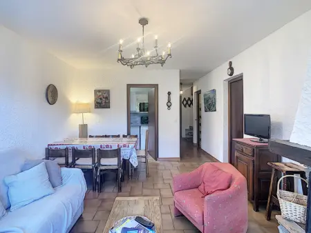 Appartement cosy 3 pièces avec cheminée et parking couvert au pied des pistes à Combloux - Photo 10