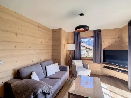 Appartement 4P avec terrasse et vue Mont Blanc, Appartement 6 personnes à Combloux - Photo 6