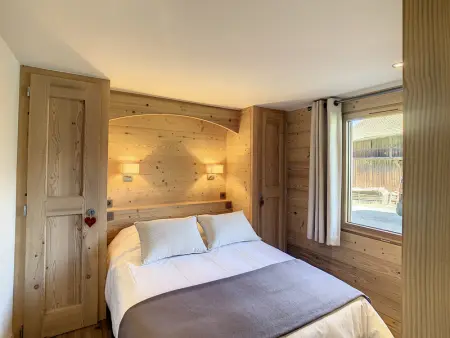 Appartement 4P avec terrasse et vue Mont Blanc, Appartement 6 personnes à Combloux - Photo 10