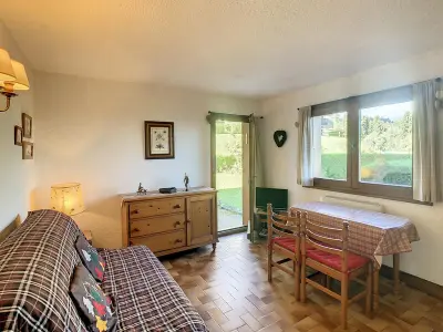 Appartement à Combloux, Studio Cabine avec Jardin Privatif près du Téléski du Bouchet - Combloux - L887225