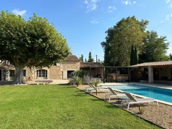 Casa en Eygalières,Magnifique Mas Provençal avec Piscine à Eygalières - 19 Couchages, 8 Chambres, Billard, et Plus ! FR-1-599-3 N°834151