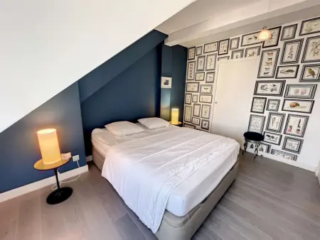 Duplex de standing en centre-ville avec parking, proche port et plage - Photo 14