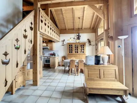 Duplex cosy à deux pas des pistes avec parking à Combloux - Photo 7