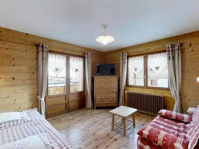 Appartement à Le Grand Bornand, Appartement confortable 4 pers, proche commerces et pistes, parking inclus - L887685