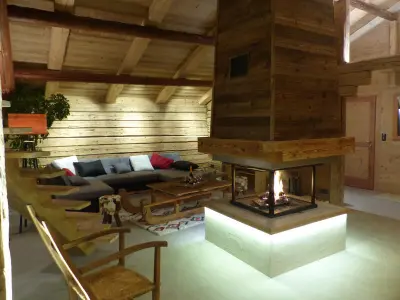 Appartement à Le Grand Bornand, Appartement 4* pour 10 pers. avec cheminée et bain norvégien, proche pistes - Le Grand-Bornand - L887713