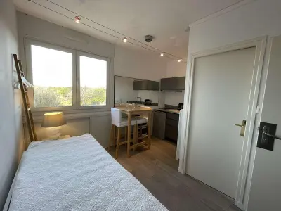 Appartement à Saint Jean de Monts, Studio rénové 2 pers avec parking, wifi, proche plage - L943797