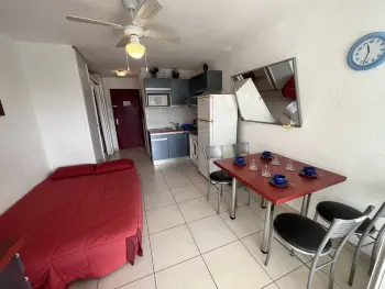 Wohnung in Cap d'Agde naturisme,Studio 2 pers avec terrasse et piscine au Cap d'Agde FR-1-249A-25 N°887806